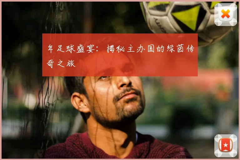年足球盛宴：揭秘主办国的绿茵传奇之旅